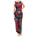 Adelaide Crows Tank Maxi Dress Mascot Cartoon Football Illustration Style