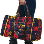 Adelaide Crows Travel Bag Mascot Cartoon Football Illustration Style