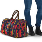 Adelaide Crows Travel Bag Mascot Cartoon Football Illustration Style