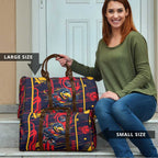 Adelaide Crows Travel Bag Mascot Cartoon Football Illustration Style