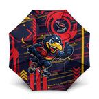 Adelaide Crows Umbrella Mascot Cartoon Football Illustration Style