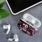 Personalized Manly Warringah Sea Eagles AirPods Case Aboriginal Pattern with Graffiti Style Design