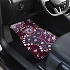 Personalized Manly Warringah Sea Eagles Car Mats Aboriginal Pattern with Graffiti Style Design