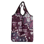 Personalized Manly Warringah Sea Eagles Grocery Bag Aboriginal Pattern with Graffiti Style Design