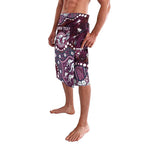 Personalized Manly Warringah Sea Eagles Lavalava Aboriginal Pattern with Graffiti Style Design