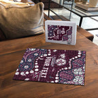 Personalized Manly Warringah Sea Eagles Puzzle Aboriginal Pattern with Graffiti Style Design