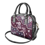 Personalized Manly Warringah Sea Eagles Shoulder Handbag Aboriginal Pattern with Graffiti Style Design