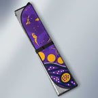 Personalized Melbourne Storm Auto Sun Shade Aboriginal Pattern with Graffiti Style Design
