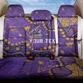 Personalized Melbourne Storm Back Car Seat Cover Aboriginal Pattern with Graffiti Style Design