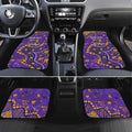 Personalized Melbourne Storm Car Mats Aboriginal Pattern with Graffiti Style Design