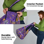 Personalized Melbourne Storm Grocery Bag Aboriginal Pattern with Graffiti Style Design