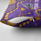 Personalized Melbourne Storm Pillow Cover Aboriginal Pattern with Graffiti Style Design