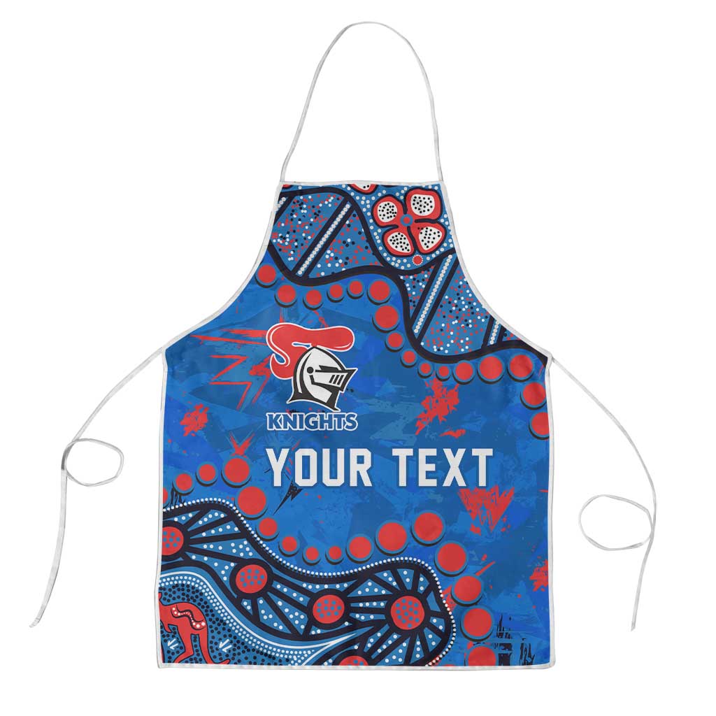 Personalized New Zealand Warriors Apron Aboriginal Pattern with Graffiti Style Design