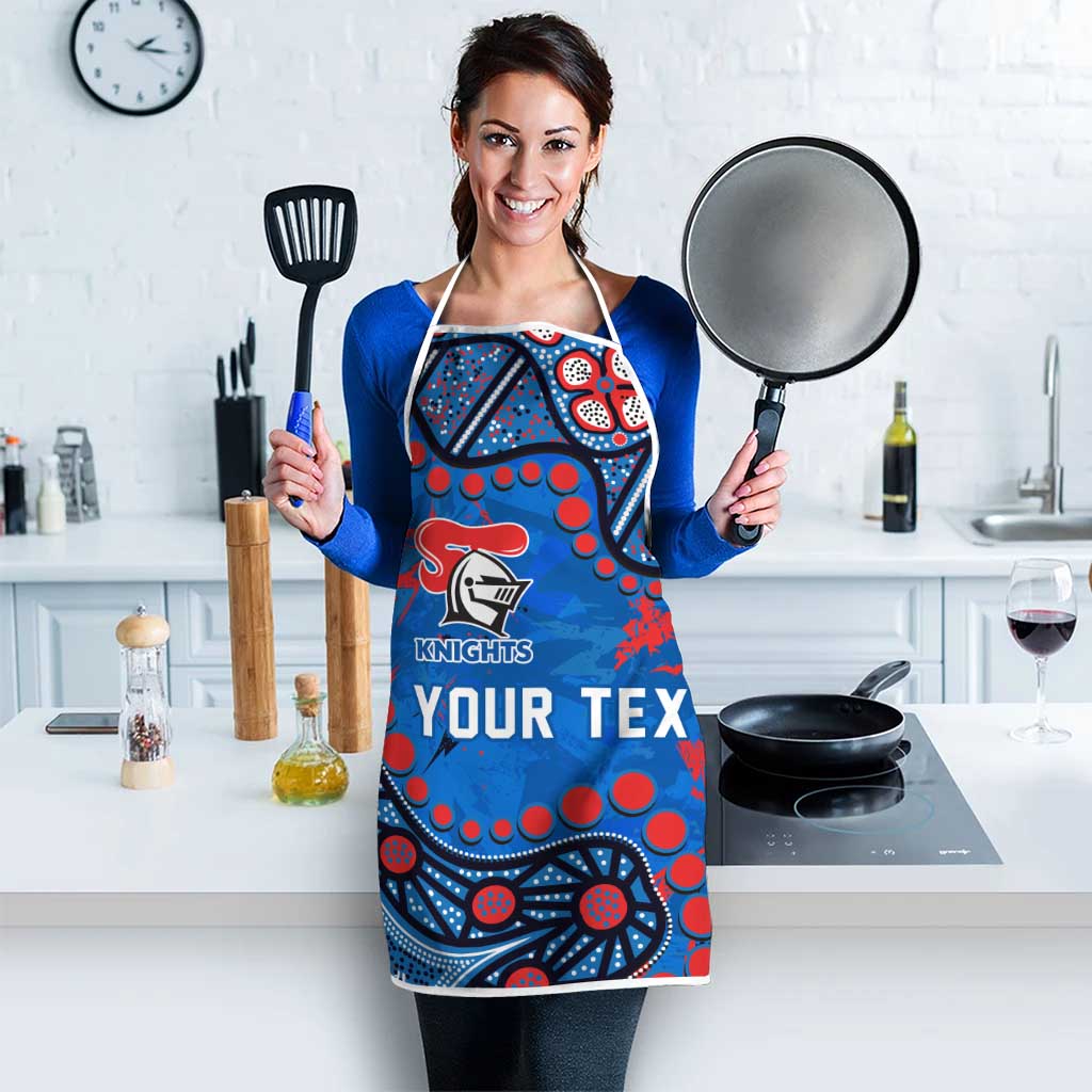 Personalized New Zealand Warriors Apron Aboriginal Pattern with Graffiti Style Design