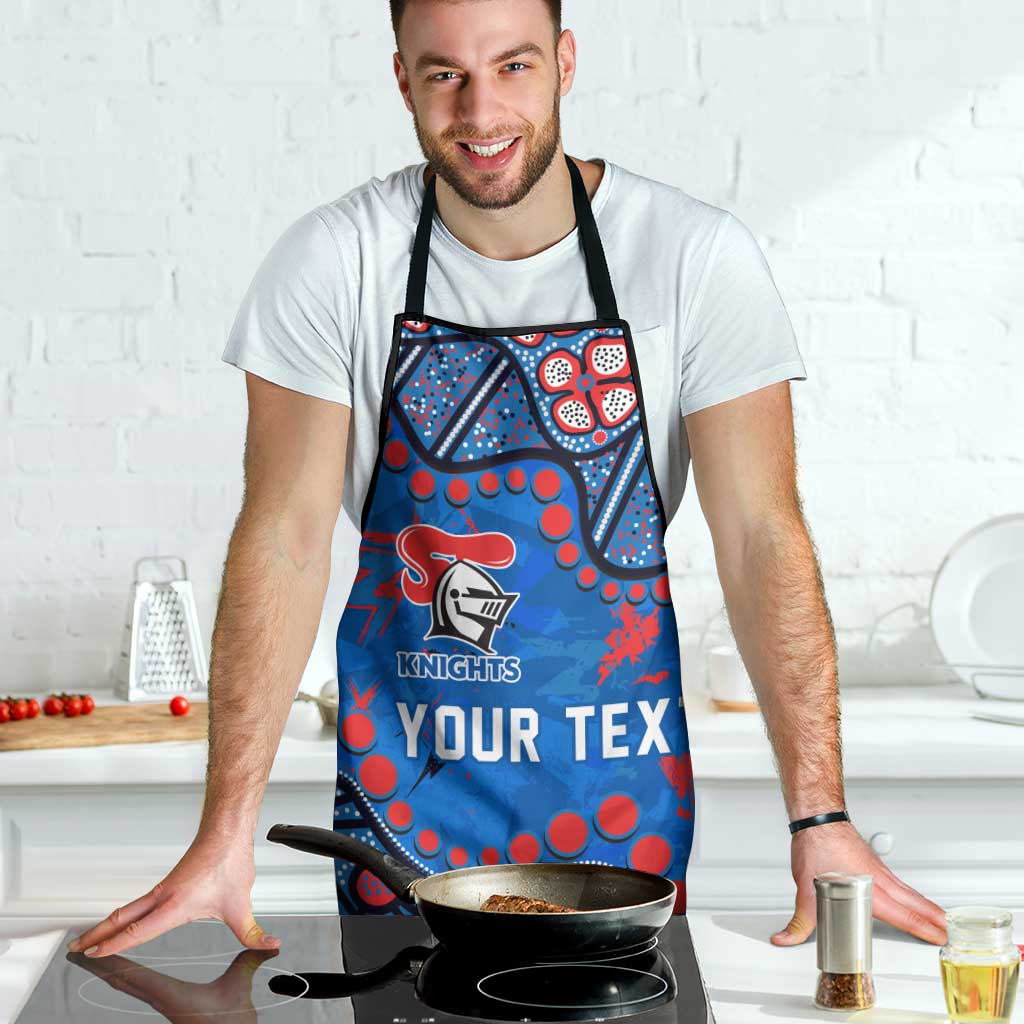 Personalized New Zealand Warriors Apron Aboriginal Pattern with Graffiti Style Design