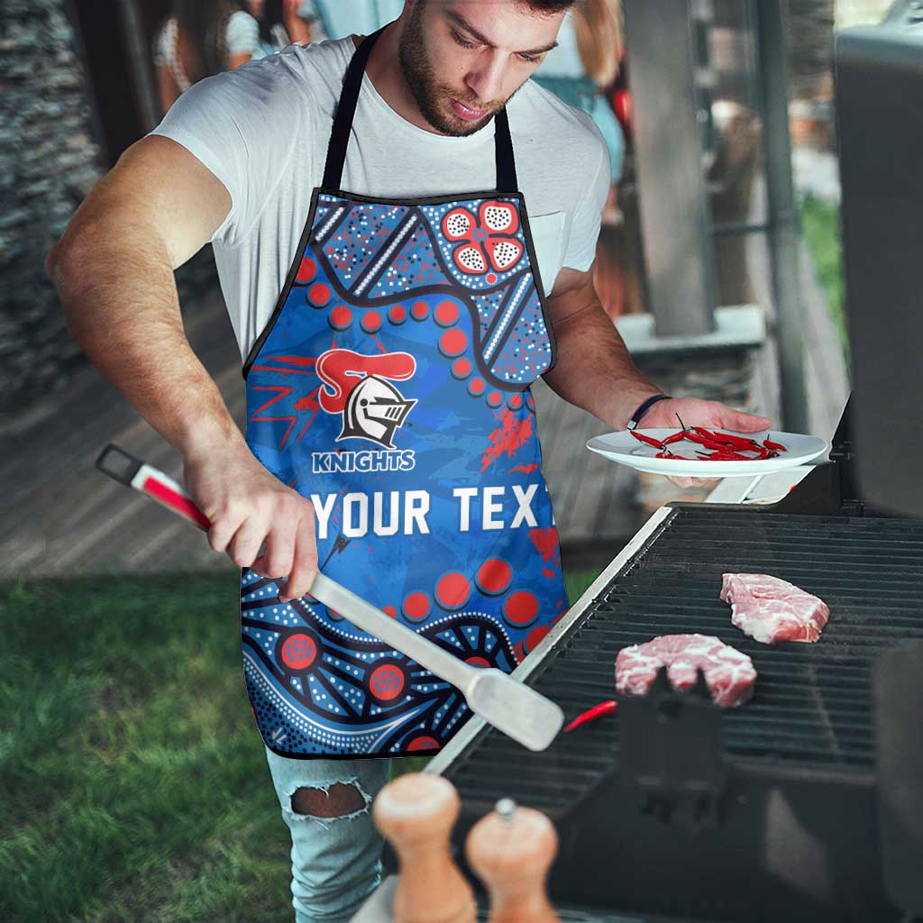 Personalized New Zealand Warriors Apron Aboriginal Pattern with Graffiti Style Design