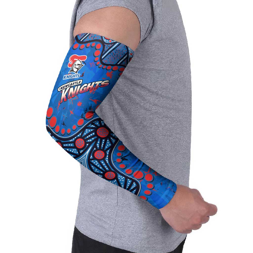 Personalized New Zealand Warriors Arm Sleeves Aboriginal Pattern with Graffiti Style Design