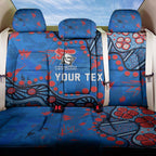 Personalized New Zealand Warriors Back Car Seat Cover Aboriginal Pattern with Graffiti Style Design