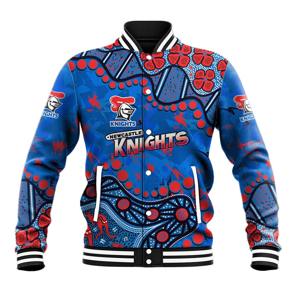 Personalized New Zealand Warriors Baseball Jacket Aboriginal Pattern with Graffiti Style Design