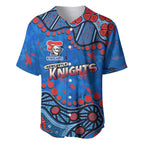 Personalized New Zealand Warriors Baseball Jersey Aboriginal Pattern with Graffiti Style Design