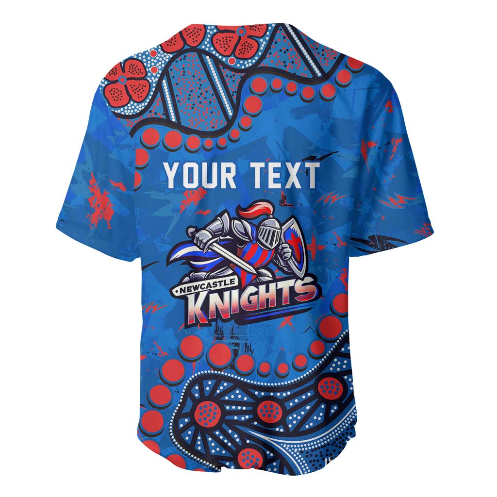 Personalized New Zealand Warriors Baseball Jersey Aboriginal Pattern with Graffiti Style Design