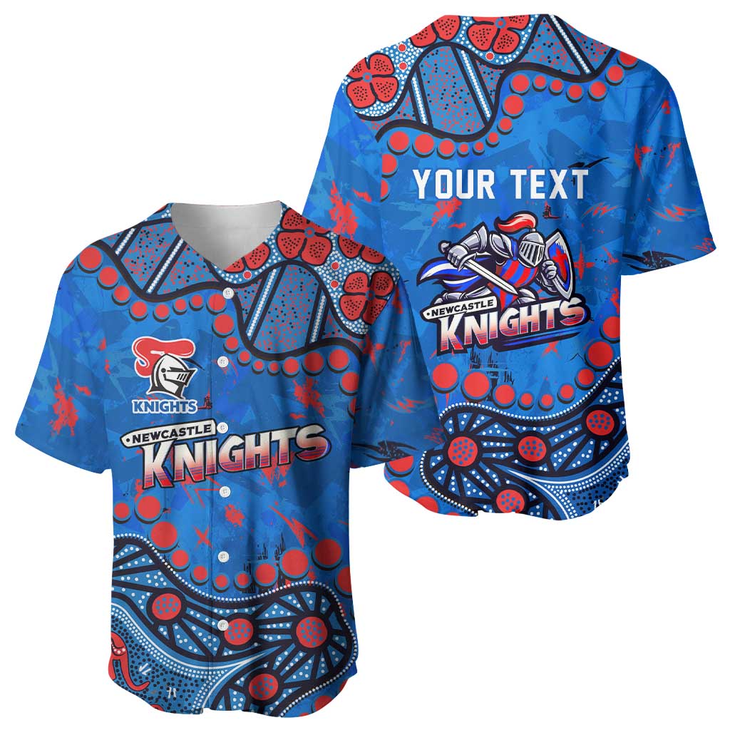 Personalized New Zealand Warriors Baseball Jersey Aboriginal Pattern with Graffiti Style Design