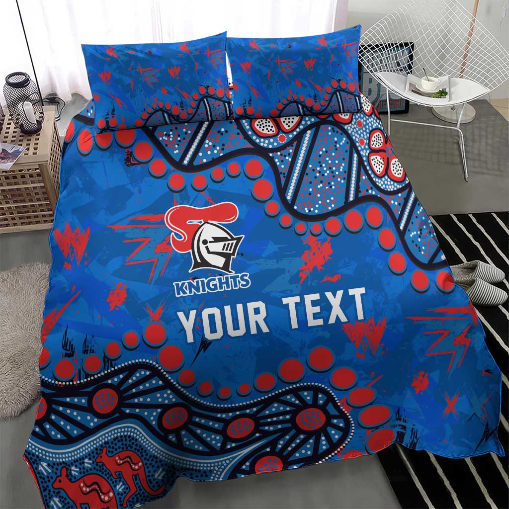 Personalized New Zealand Warriors Bedding Set Aboriginal Pattern with Graffiti Style Design
