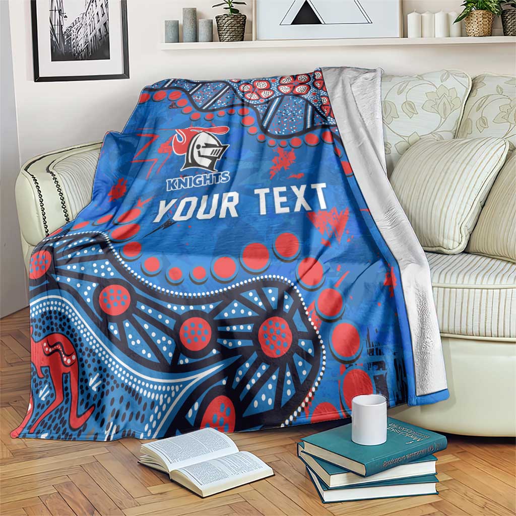 Personalized New Zealand Warriors Blanket Aboriginal Pattern with Graffiti Style Design
