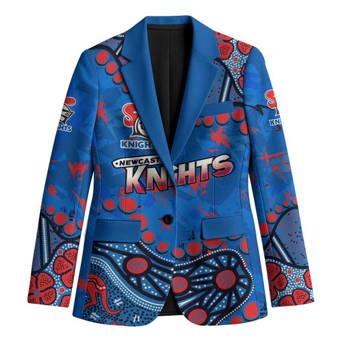 Personalized New Zealand Warriors Blazer Aboriginal Pattern with Graffiti Style Design