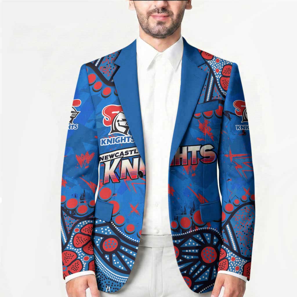 Personalized New Zealand Warriors Blazer Aboriginal Pattern with Graffiti Style Design