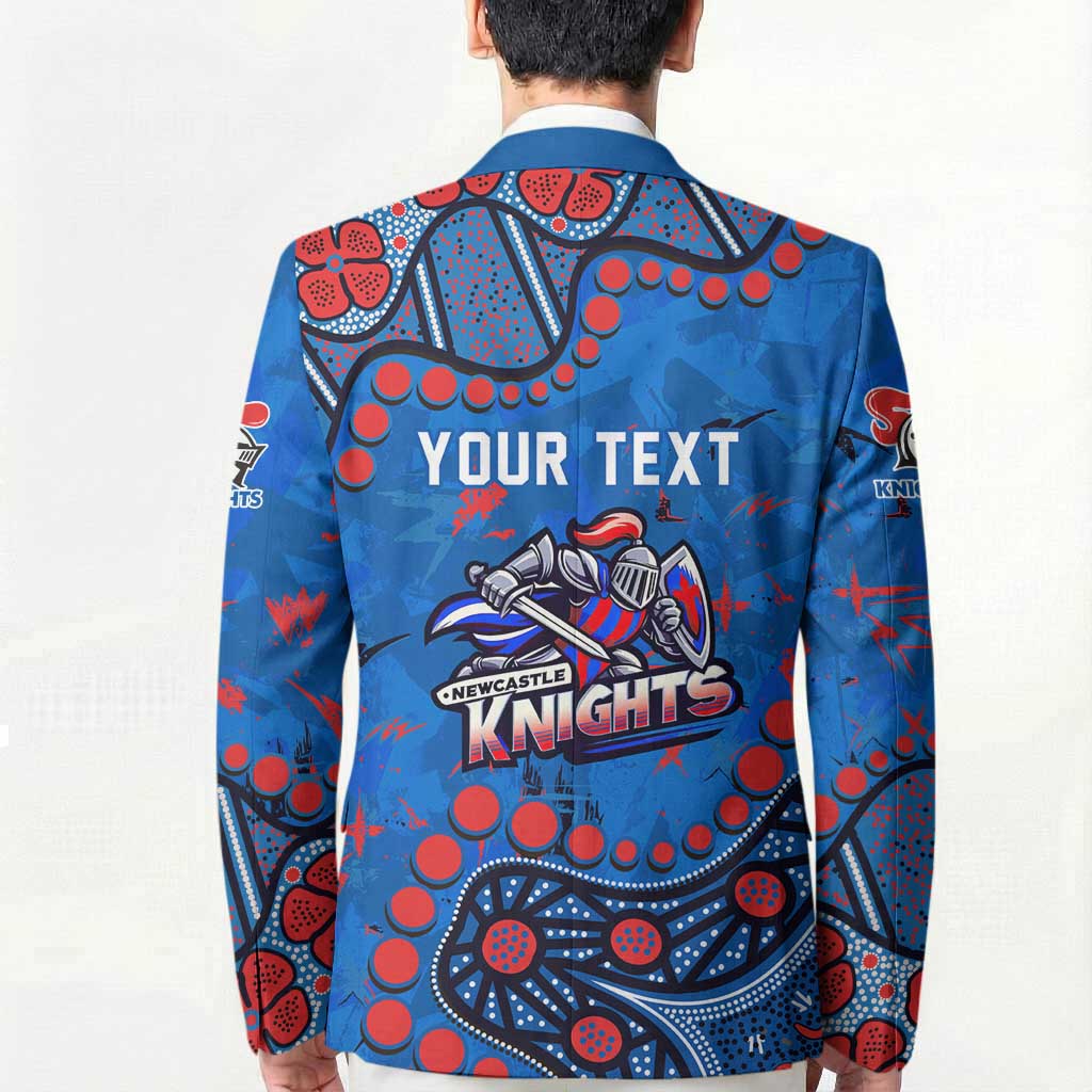Personalized New Zealand Warriors Blazer Aboriginal Pattern with Graffiti Style Design