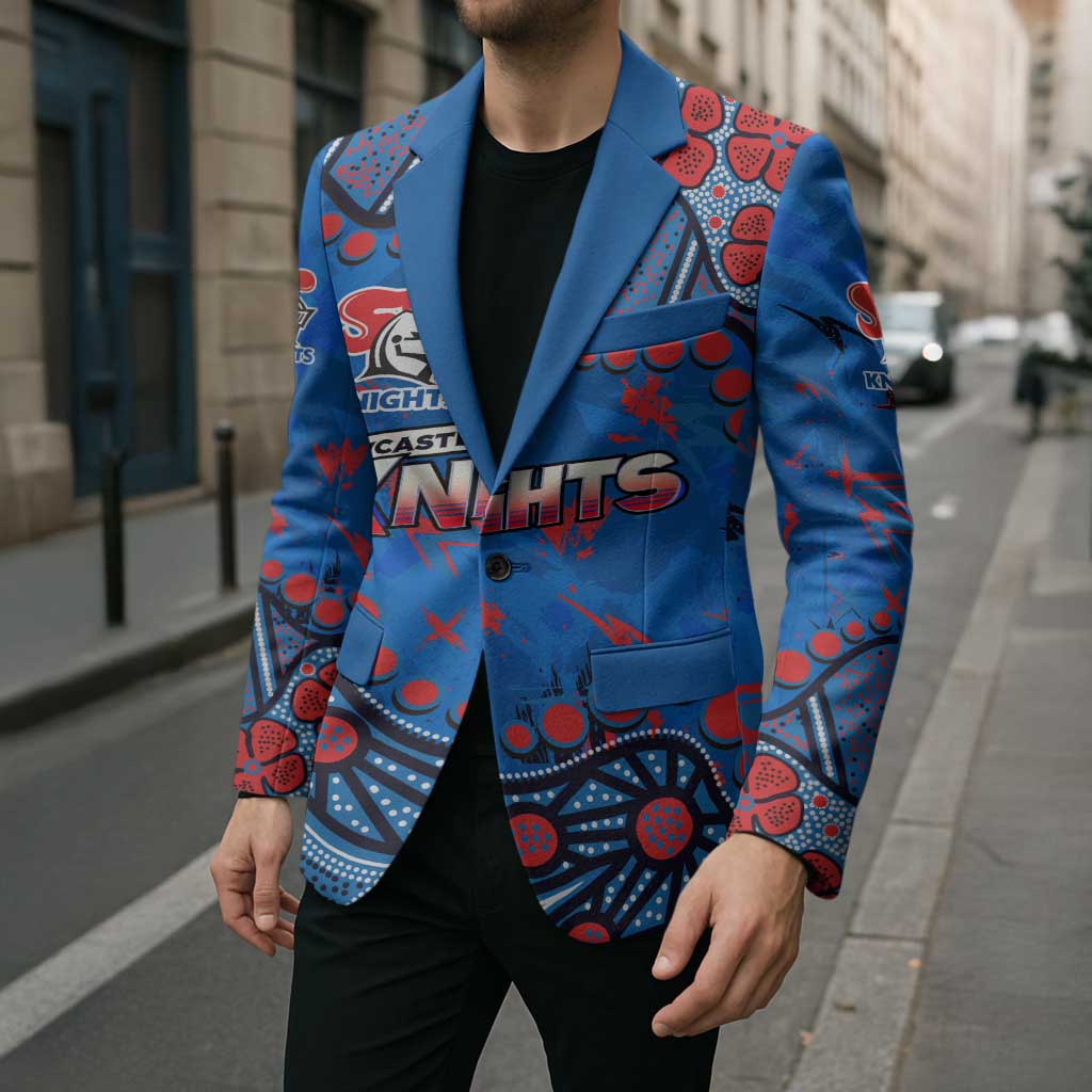 Personalized New Zealand Warriors Blazer Aboriginal Pattern with Graffiti Style Design