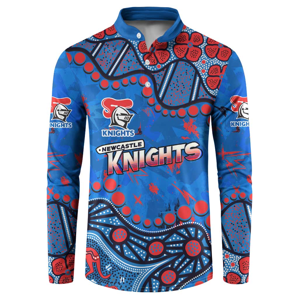Personalized New Zealand Warriors Button Sweatshirt Aboriginal Pattern with Graffiti Style Design