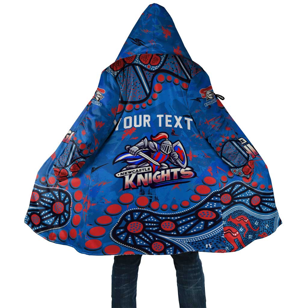 Personalized New Zealand Warriors Cloak Aboriginal Pattern with Graffiti Style Design