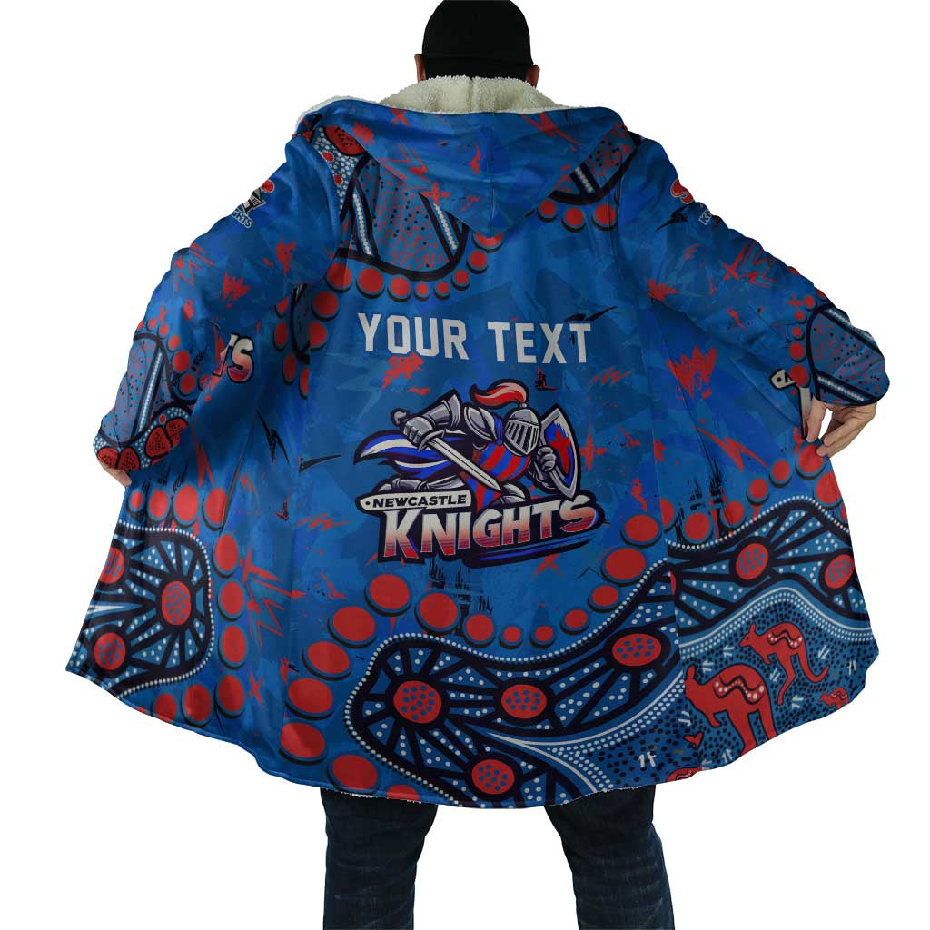 Personalized New Zealand Warriors Cloak Aboriginal Pattern with Graffiti Style Design