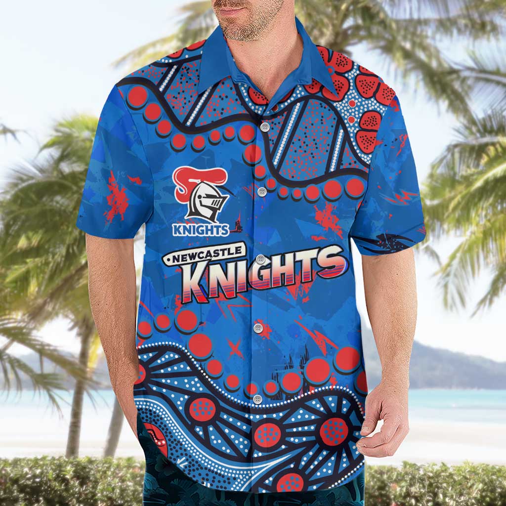 Personalized New Zealand Warriors Hawaiian Shirt Aboriginal Pattern with Graffiti Style Design