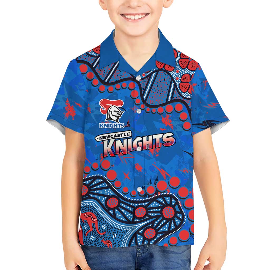 Personalized New Zealand Warriors Hawaiian Shirt Aboriginal Pattern with Graffiti Style Design