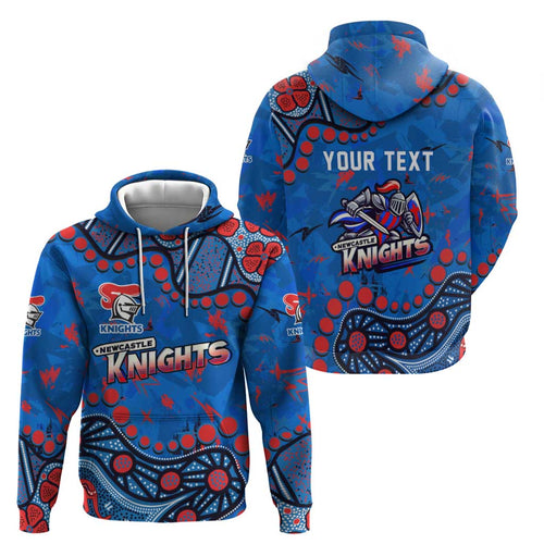 Personalized New Zealand Warriors Hoodie Aboriginal Pattern with Graffiti Style Design