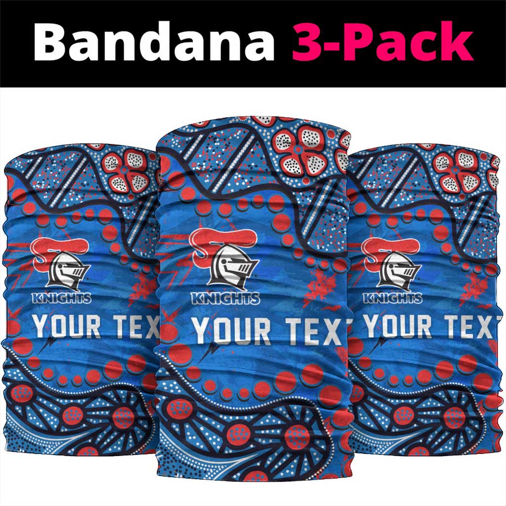 Personalized New Zealand Warriors Neck Gaiter Aboriginal Pattern with Graffiti Style Design
