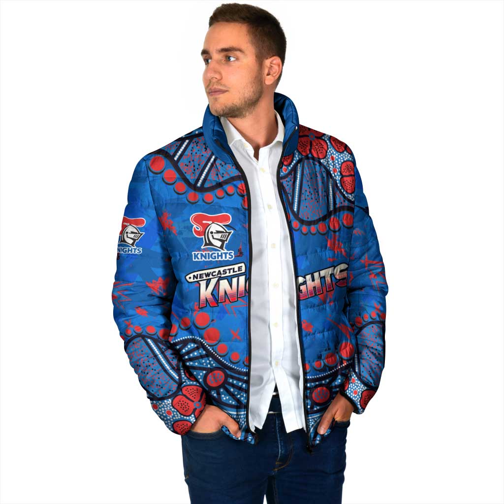 Personalized New Zealand Warriors Padded Jacket Aboriginal Pattern with Graffiti Style Design