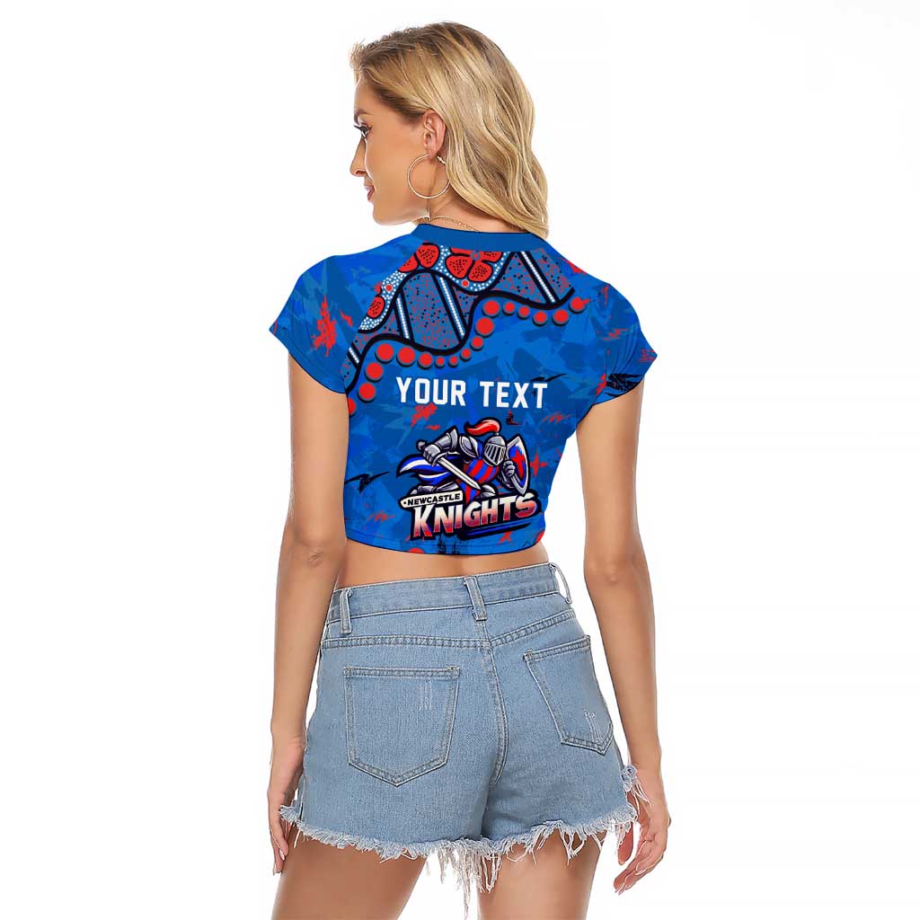 Personalized New Zealand Warriors Raglan Cropped T Shirt Aboriginal Pattern with Graffiti Style Design