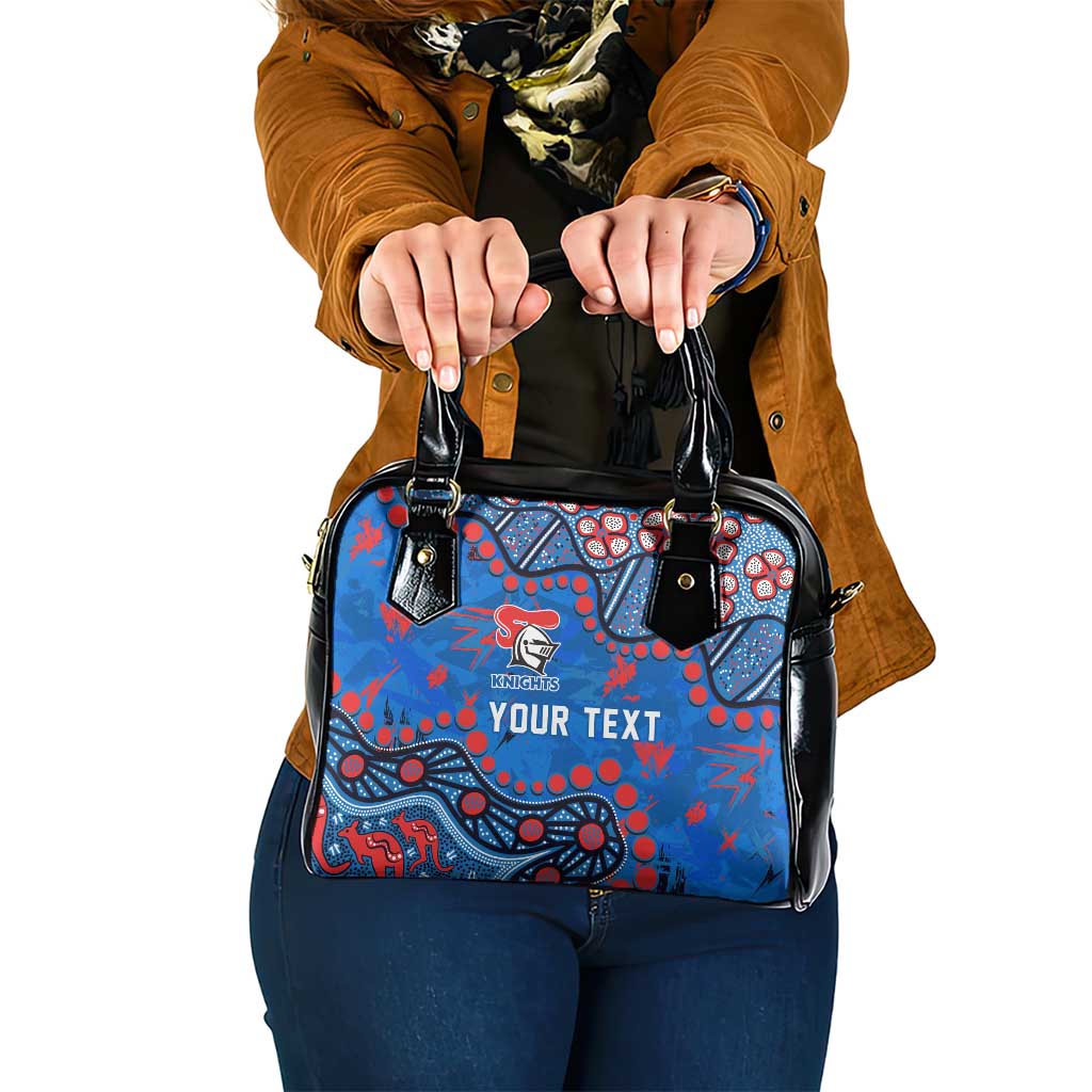 Personalized New Zealand Warriors Shoulder Handbag Aboriginal Pattern with Graffiti Style Design