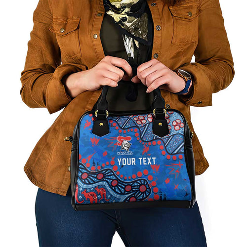 Personalized New Zealand Warriors Shoulder Handbag Aboriginal Pattern with Graffiti Style Design
