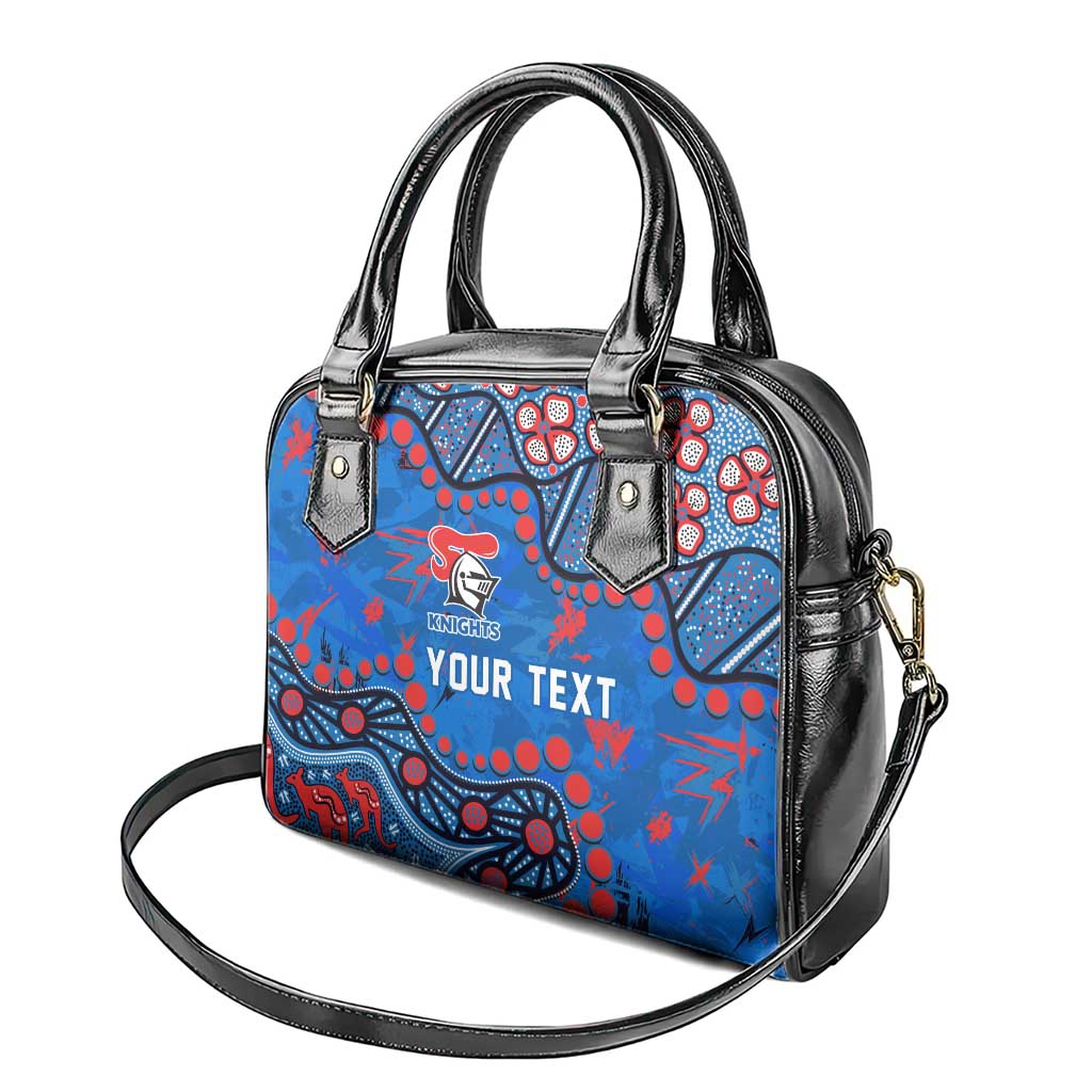 Personalized New Zealand Warriors Shoulder Handbag Aboriginal Pattern with Graffiti Style Design