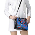 Personalized New Zealand Warriors Shoulder Handbag Aboriginal Pattern with Graffiti Style Design