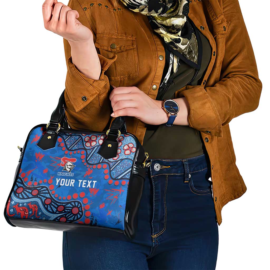 Personalized New Zealand Warriors Shoulder Handbag Aboriginal Pattern with Graffiti Style Design