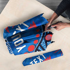 Personalized New Zealand Warriors Umbrella Aboriginal Pattern with Graffiti Style Design