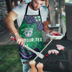 Personalized Newcastle Knights Apron Aboriginal Pattern with Graffiti Style Design