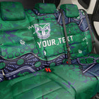 Personalized Newcastle Knights Back Car Seat Cover Aboriginal Pattern with Graffiti Style Design