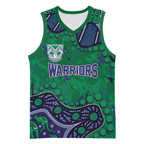 Personalized Newcastle Knights Basketball Jersey Aboriginal Pattern with Graffiti Style Design